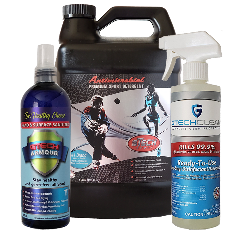 House Cleaning Protection Pack1 gallon Detergent, 1 each 16 oz Gtech